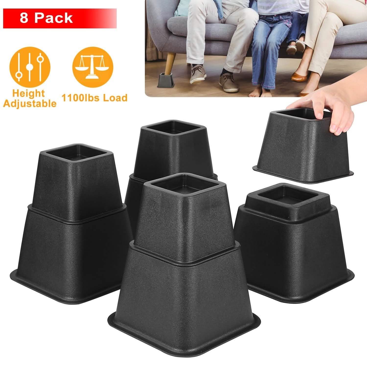 8-Pieces: Furniture Risers by DailySale