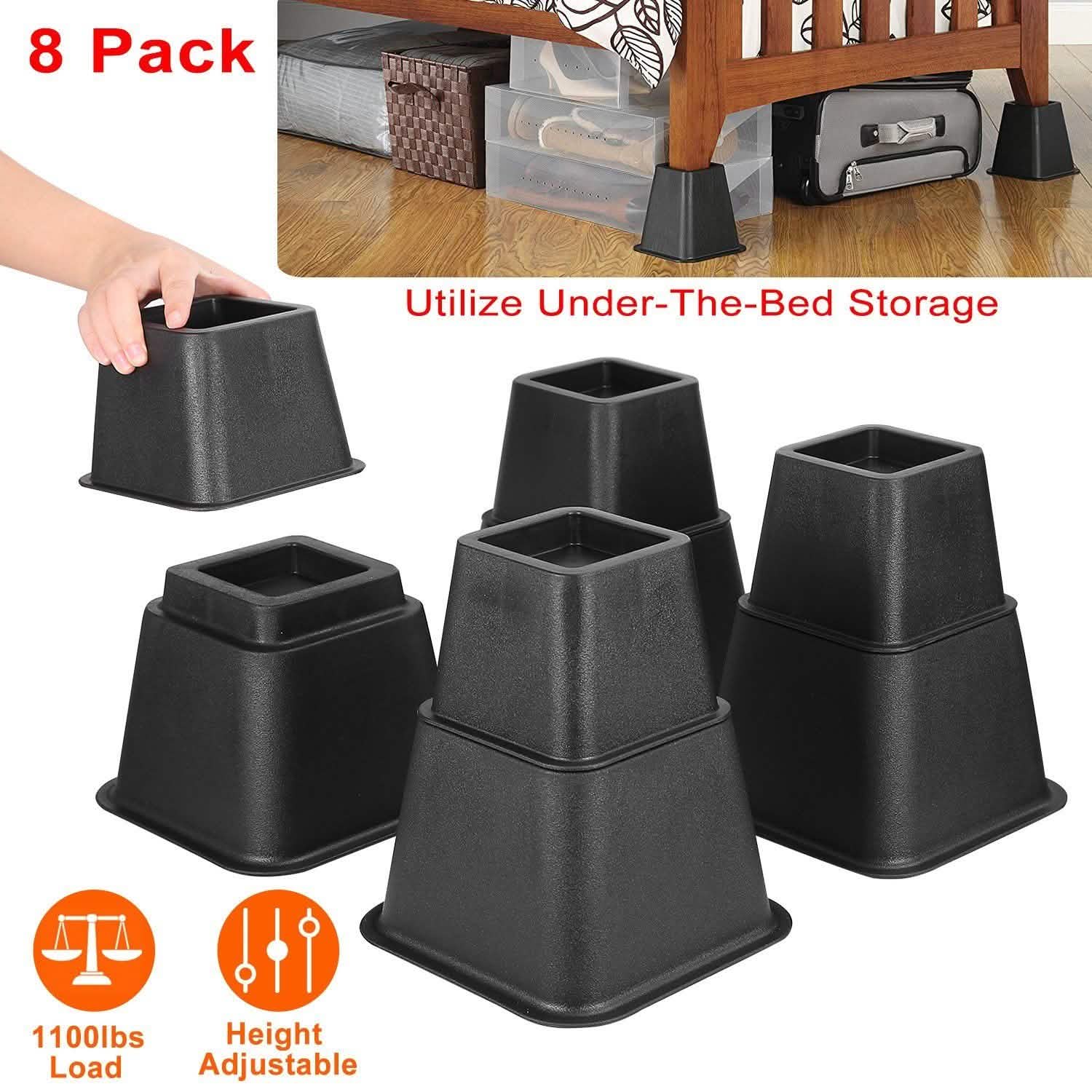 8-Pieces: Furniture Risers by DailySale