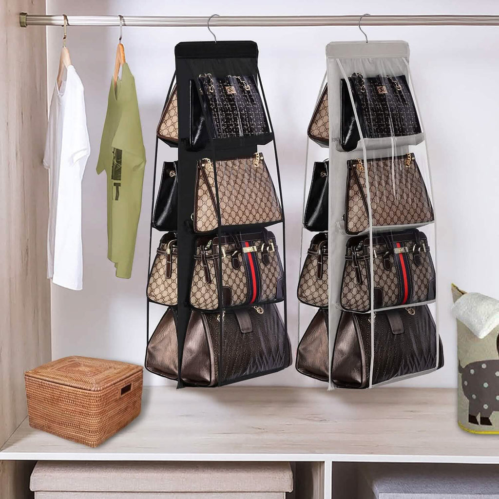 8 Pocket Hanging Purse Organizer Handbag Storage Hanger by DailySale