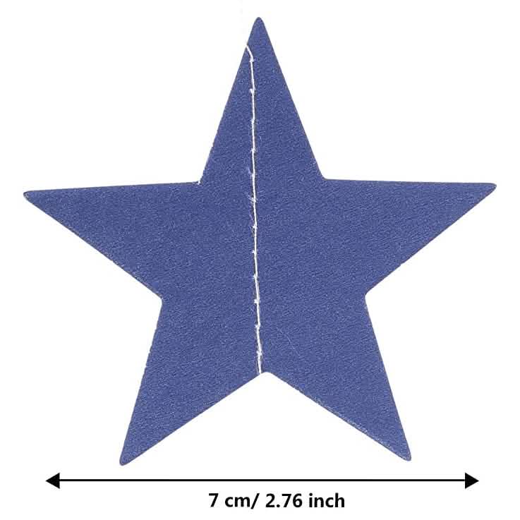 8 Strands Patriotic Star Streamers Banner Garland by DailySale