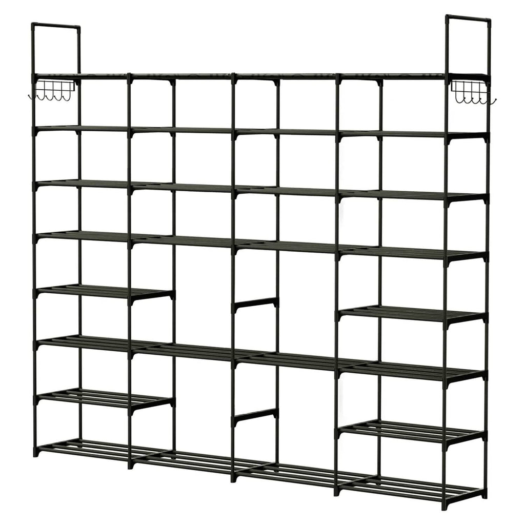 8-Tier Shoe Rack Metal Shoe Storage Shelf by DailySale