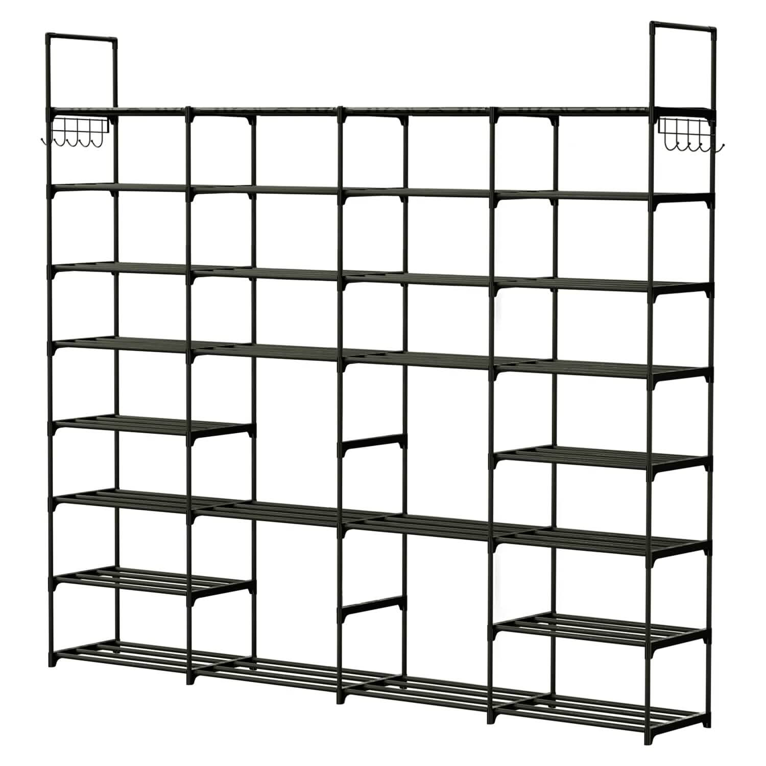 8-Tier Shoe Rack Metal Shoe Storage Shelf by DailySale