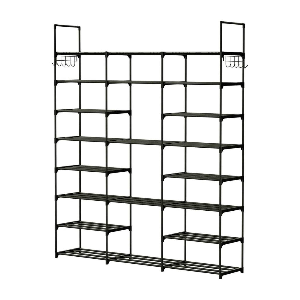 8-Tier Shoe Rack Metal Shoe Storage Shelf by DailySale