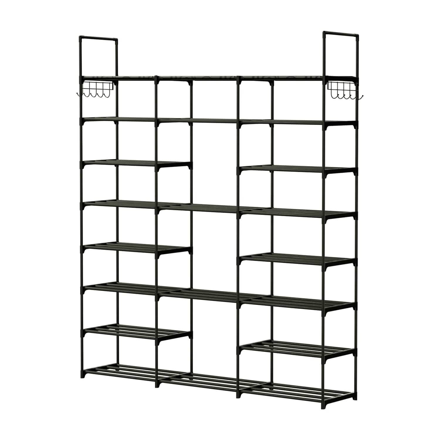8-Tier Shoe Rack Metal Shoe Storage Shelf by DailySale