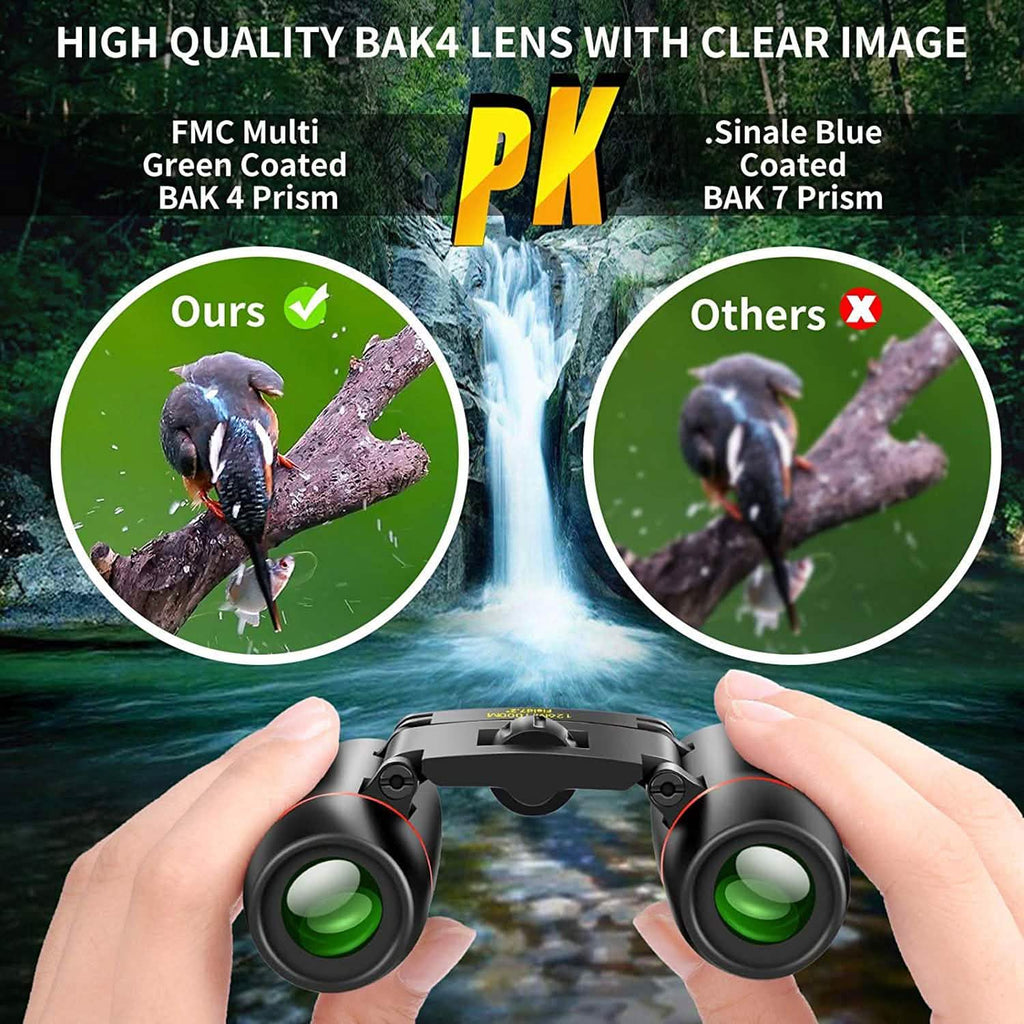 8 x 21 Small Pocket Binoculars Compact by DailySale