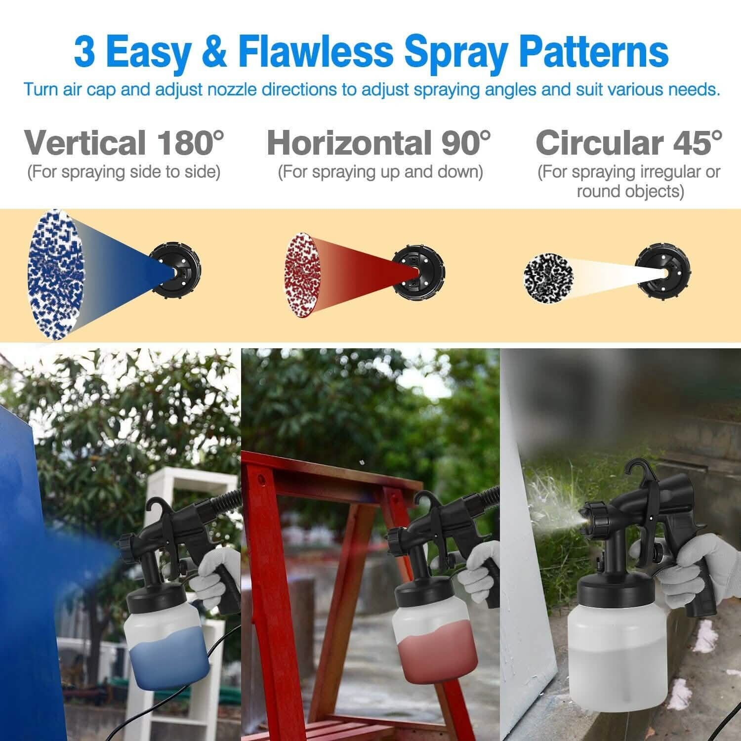 800ML Paint Spray Painter 650W by DailySale