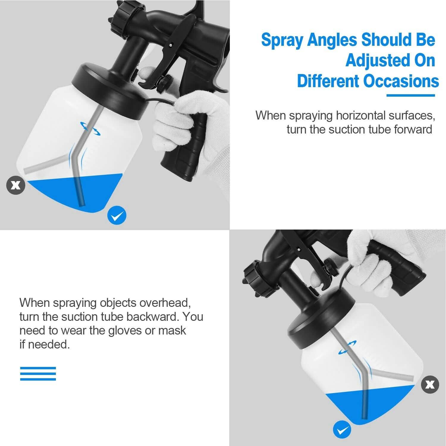 800ML Paint Spray Painter 650W by DailySale
