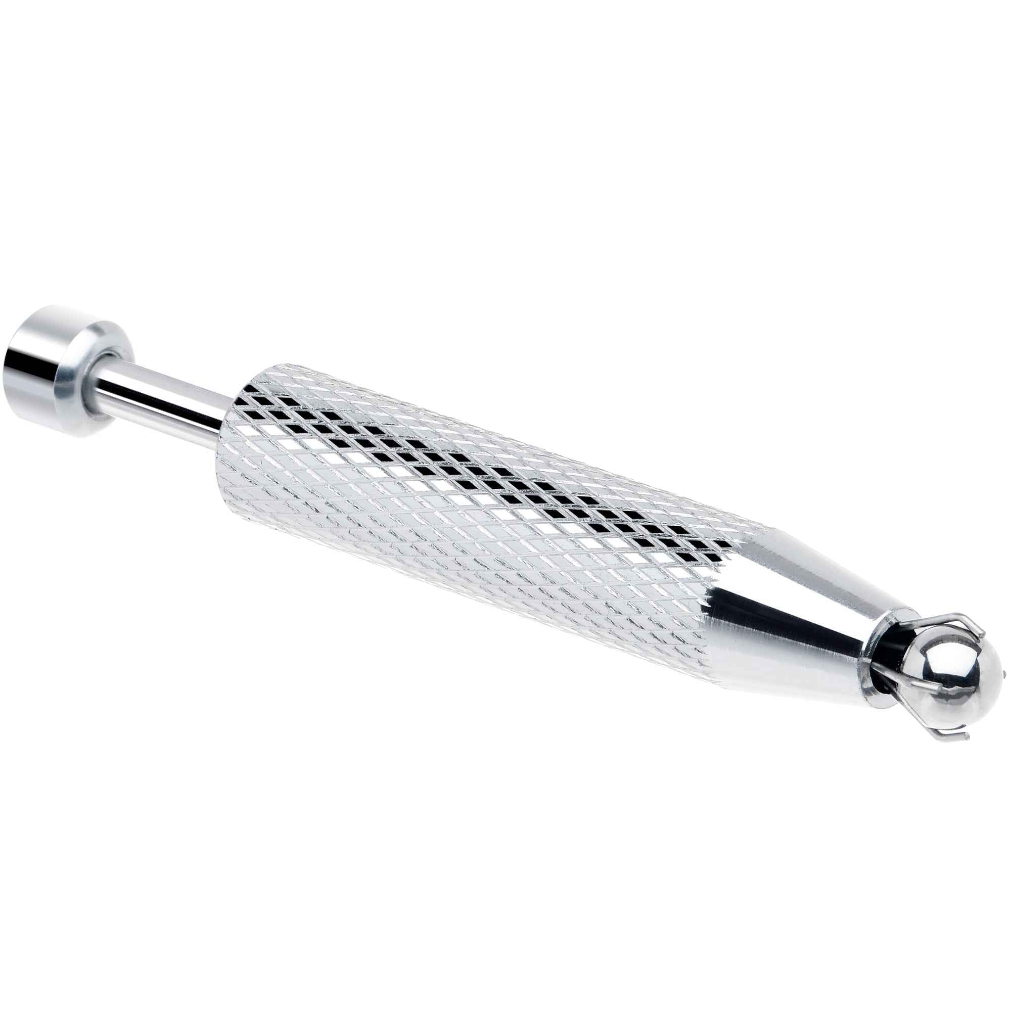 Silver Piercing Ball Grabber Tool 2.48 Inch Length by BodyCandy