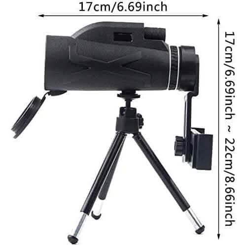 80x100 Monocular-Telescope High Powered for Smartphone Monocular by DailySale