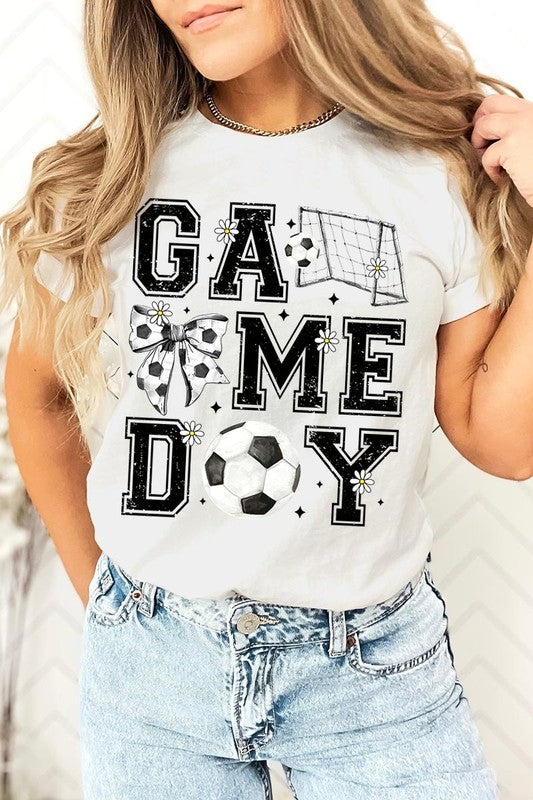 Soccer Game Day Graphic Plus Tee
