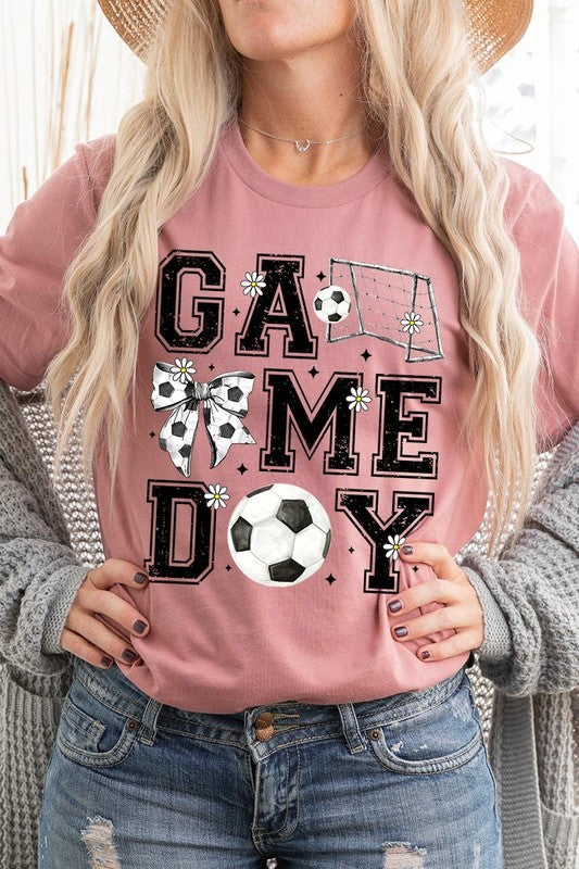 Soccer Game Day Graphic Plus Tee