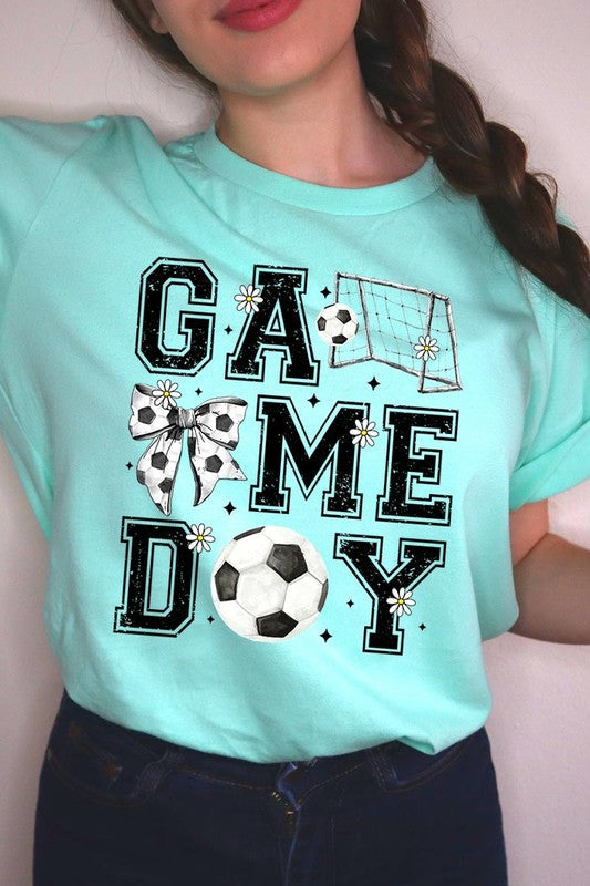 Soccer Game Day Graphic Plus Tee
