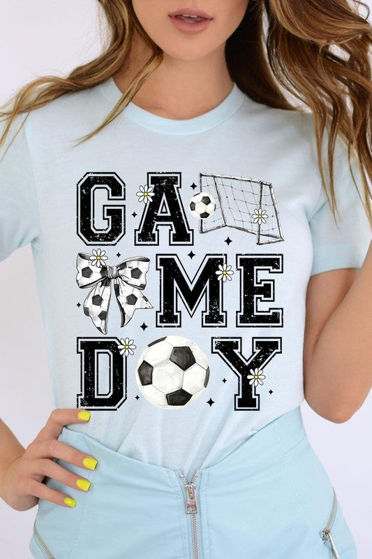 Soccer Game Day Graphic Plus Tee