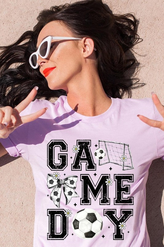 Soccer Game Day Graphic Plus Tee