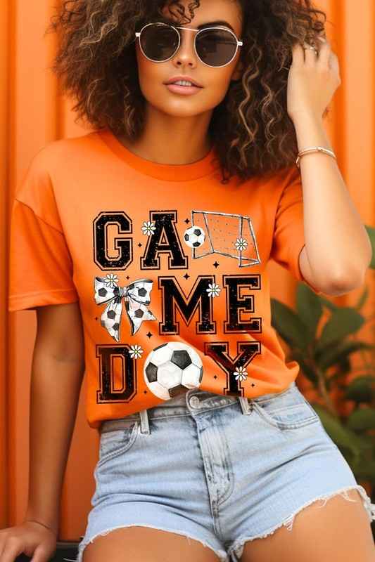Soccer Game Day Graphic Plus Tee