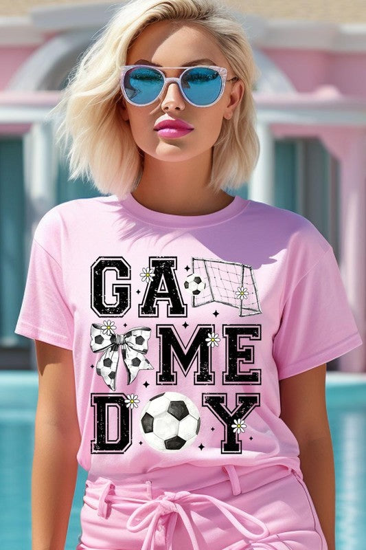 Soccer Game Day Graphic Plus Tee