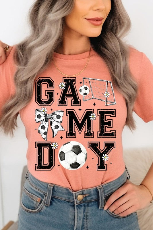 Soccer Game Day Graphic Plus Tee