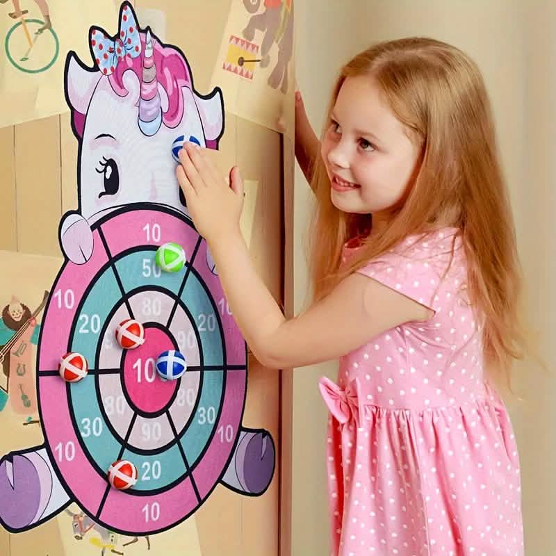 Colorful Sticky Ball Toss Game - Elephant, Unicorn or Dinosaur by DailySale