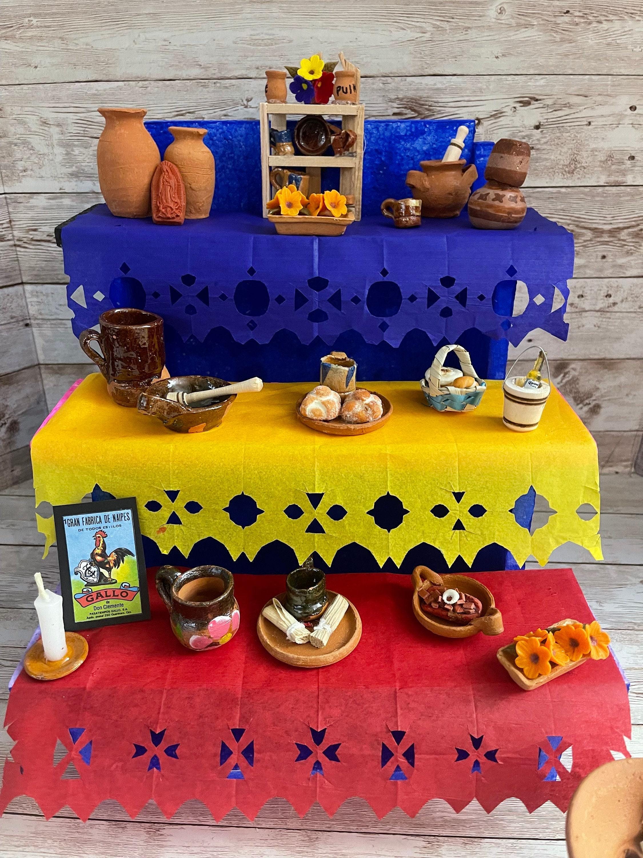 Altar de Ofrenda para Dia De Los Muertos Styrofoam Day of the Dead Offering Altar by Chica Mexico