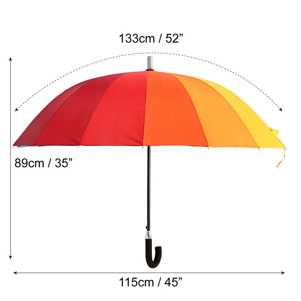 Biggdesign Moods Up Rainbow Umbrella - Goddess Imports Marketplace