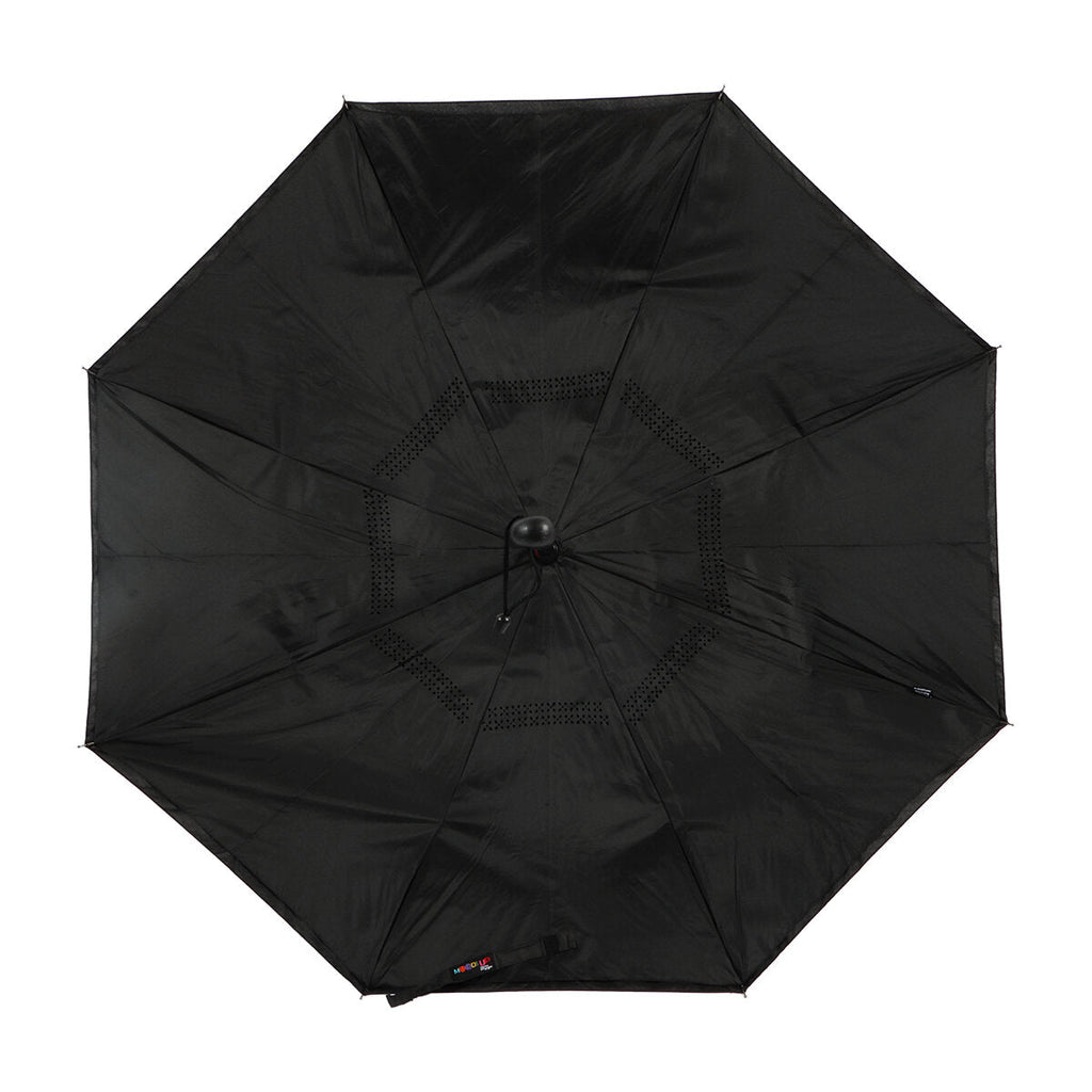 Biggdesign Moods Up Reverse Black Umbrella For Rain - Goddess Imports Marketplace