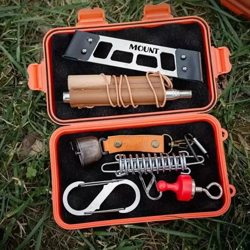 Durable EDC Tool Box – Shockproof & Waterproof, Compact Travel Organizer by DailySale