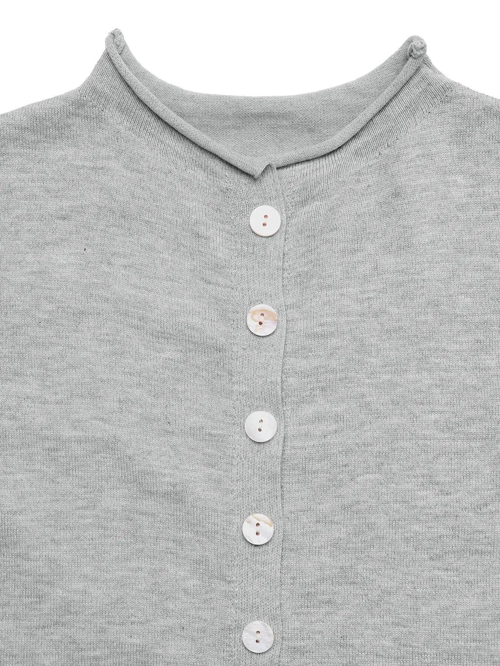 Button Front Long Sleeve Cardigan