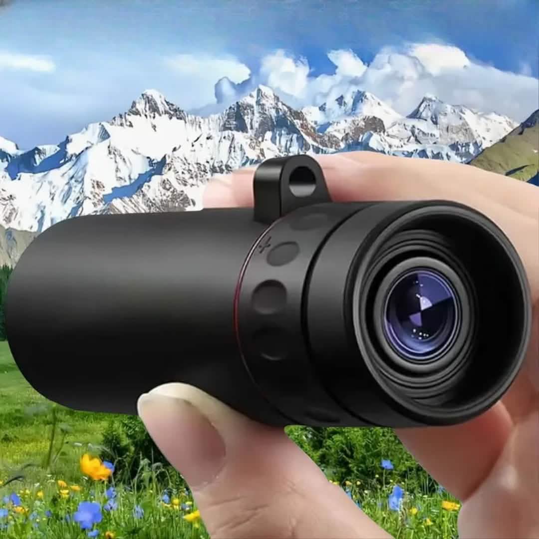 8X Portable Monocular – Pocket-Sized for Outdoor Adventures & Travel by DailySale