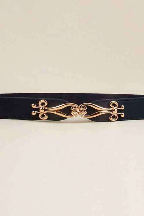 Alloy Buckle Elastic Belt by Wild and Free Boutique