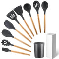 9-Piece: Silicone Cooking Utensils by DailySale