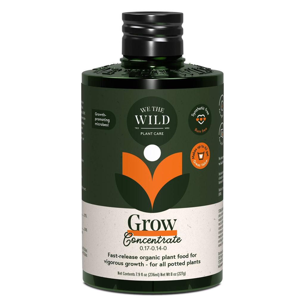 Grow Organic Plant Food Concentrate 8 oz by Terra Cotta Botanical Boutique