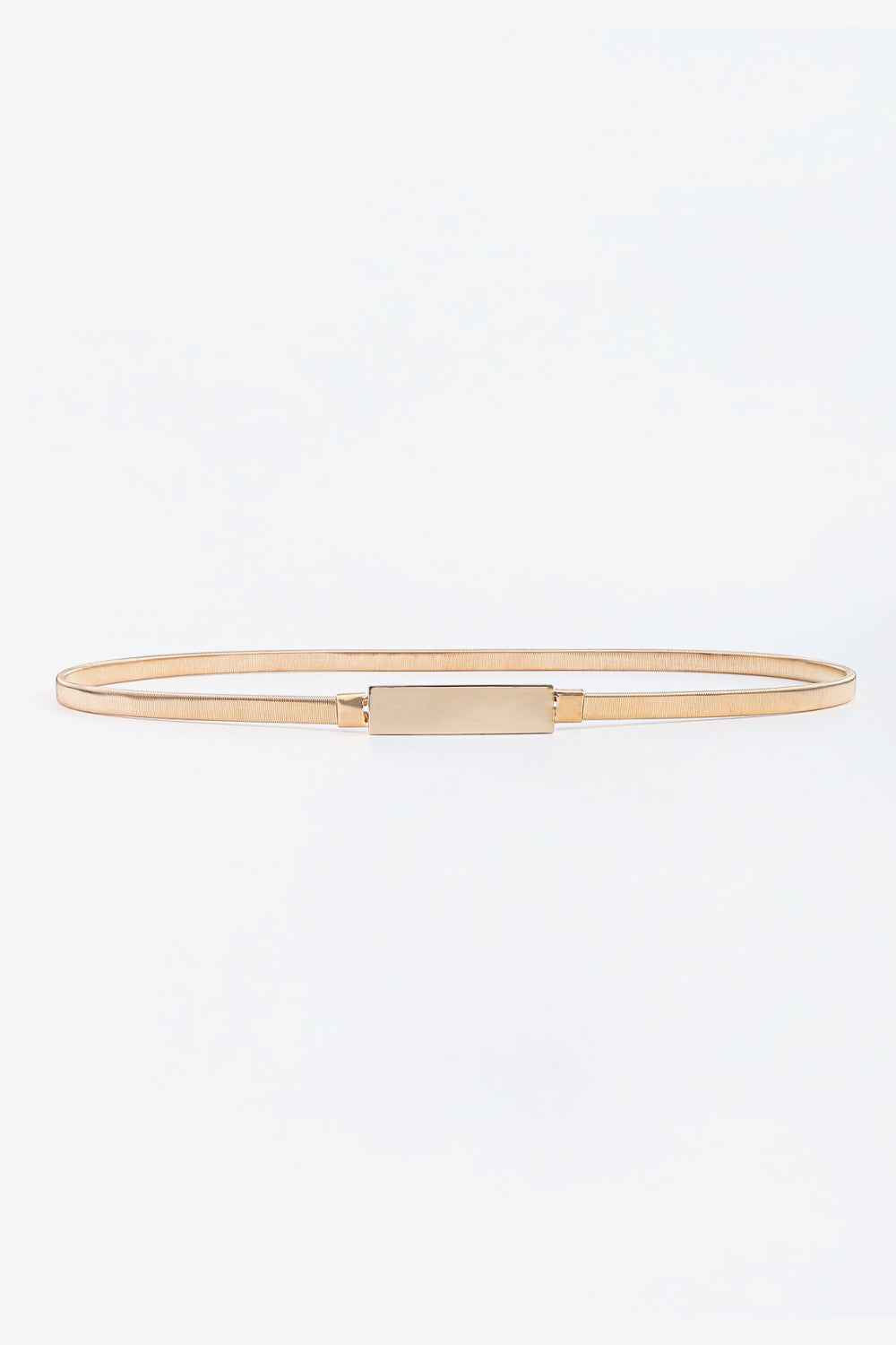 Elastic Iron Skinny Belt