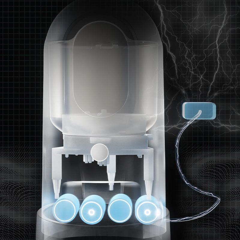 Intellifeed: Smart Stainless Steel Cat Feeder With App Control - Goddess Imports Marketplace