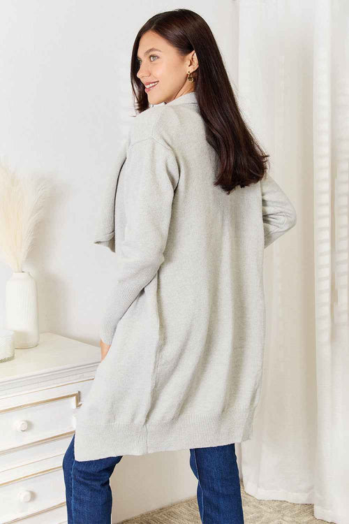Angel Wings Open Front Duster Cardigan with Pockets by Wild and Free Boutique