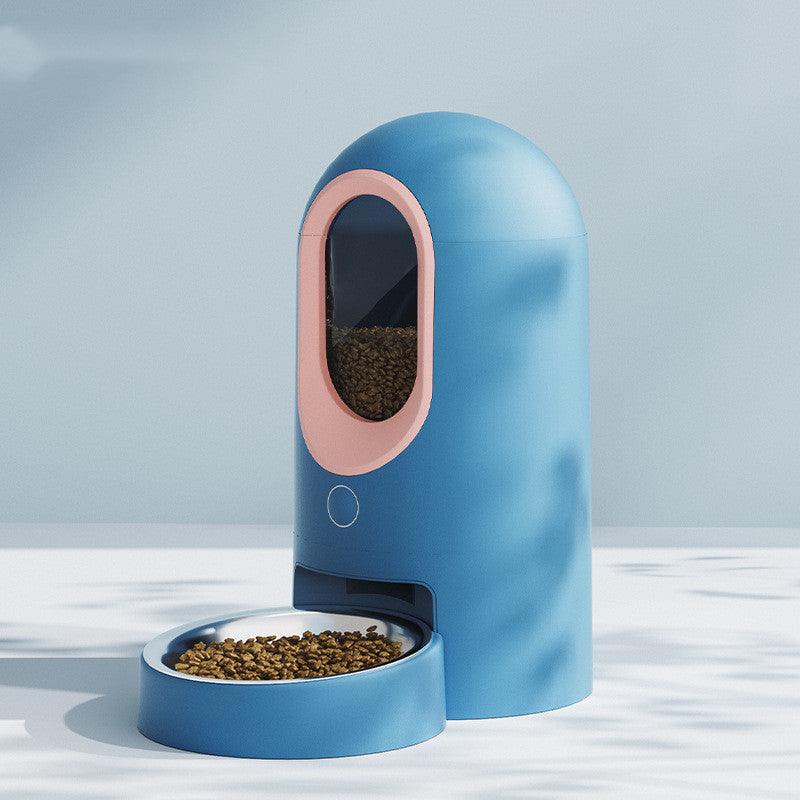 Intellifeed: Smart Stainless Steel Cat Feeder With App Control - Goddess Imports Marketplace
