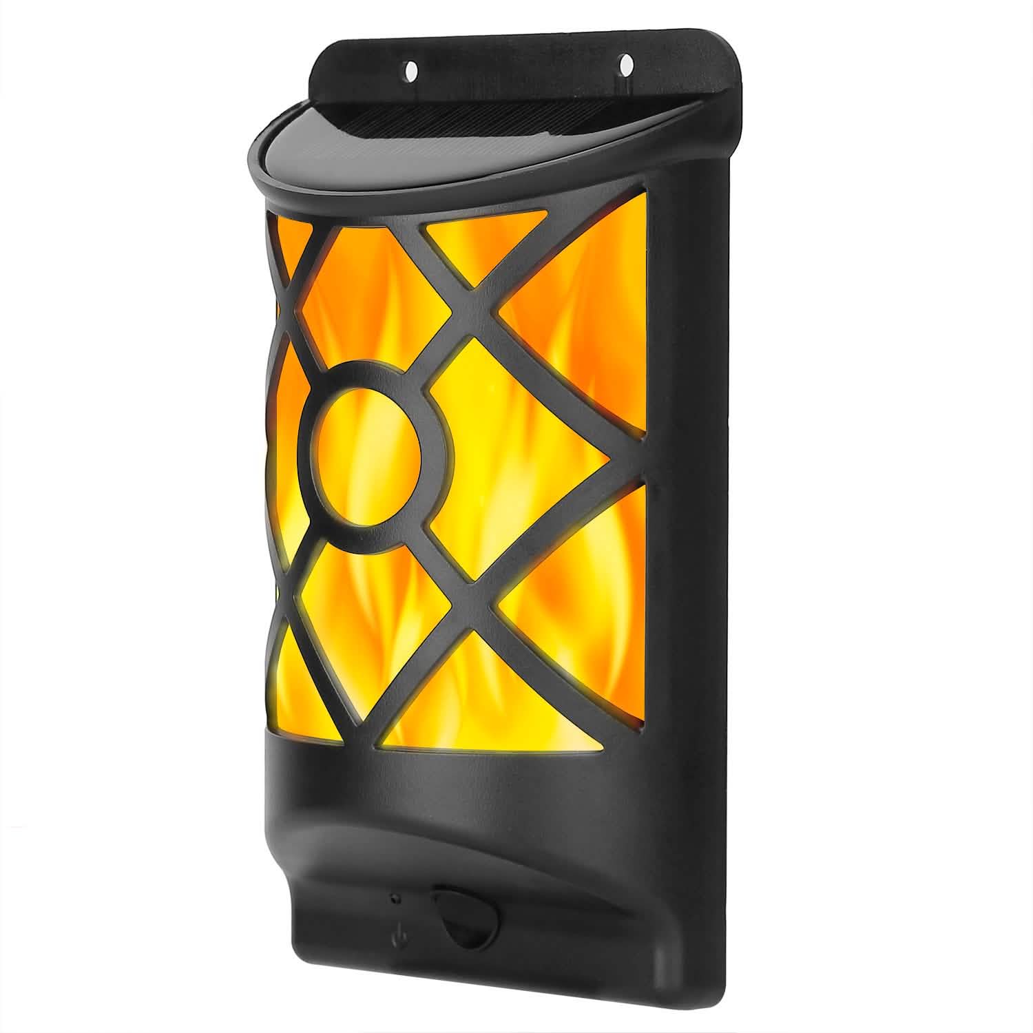 96 LEDs Waterproof Flame Solar Lights Outdoor by DailySale