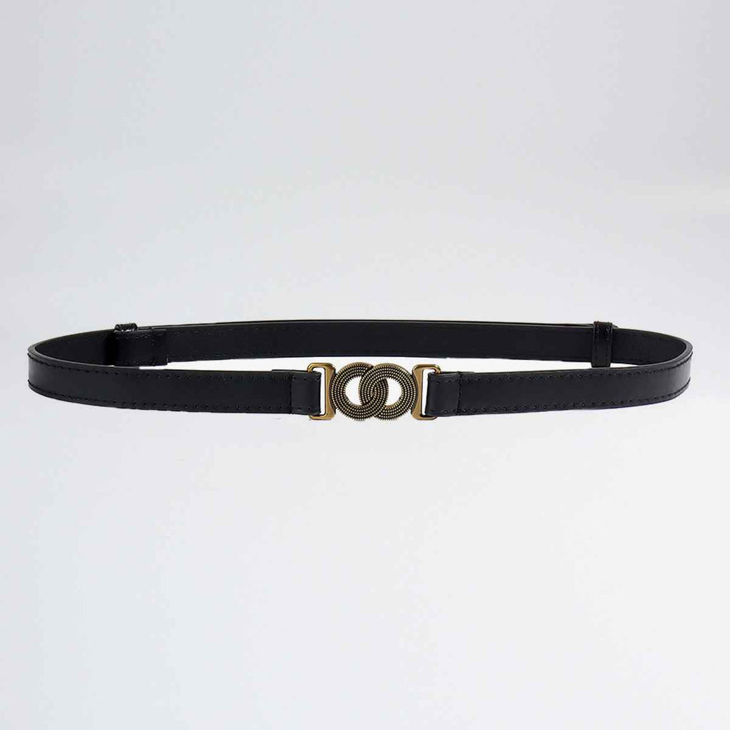 Alloy Buckle PU Belt