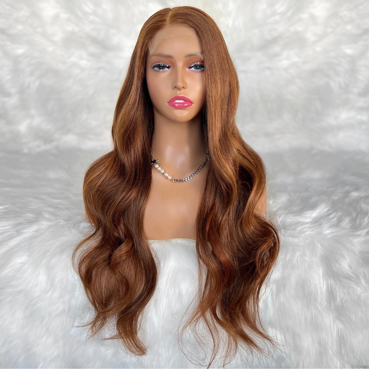 Raw Tempest Glueless 5x5 HD Lace Professionally Colored 100% Human Hair Closure Wig by Private Label