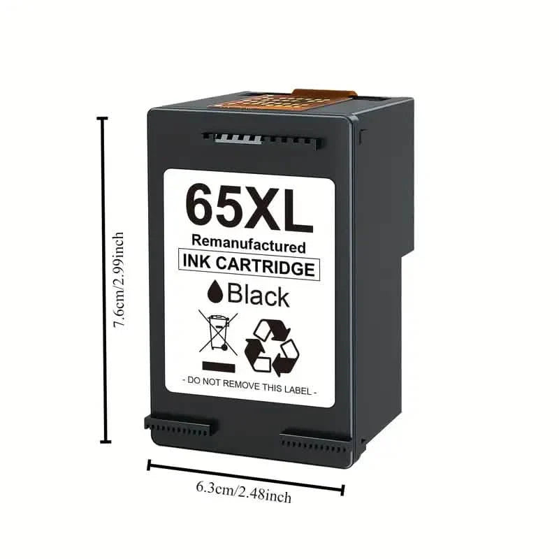 HP 65 / 65XL Black and Color Ink Cartridges by DailySale