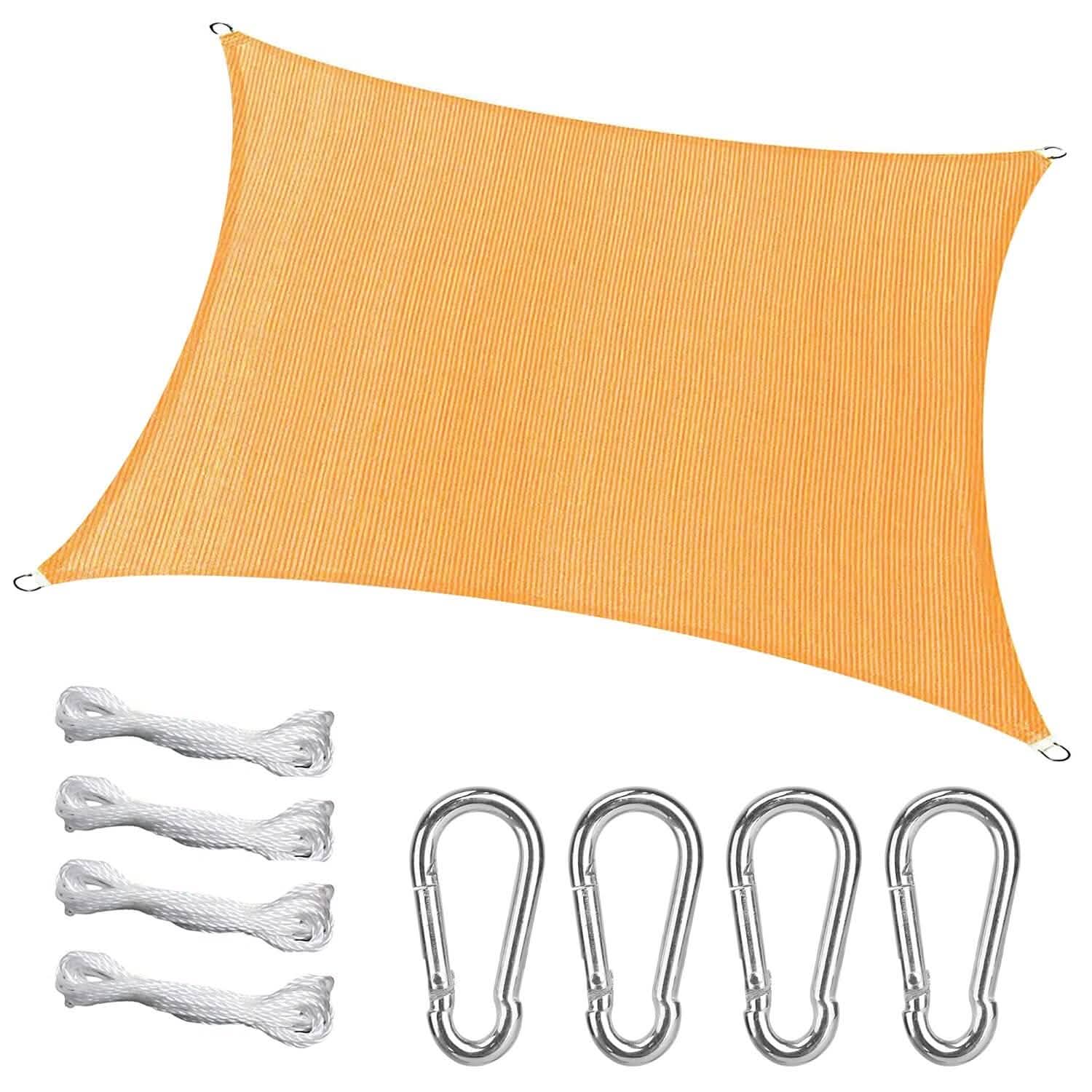 98% UV Block Awning Shelter Rectangle Shade Sails Top Canopy by DailySale