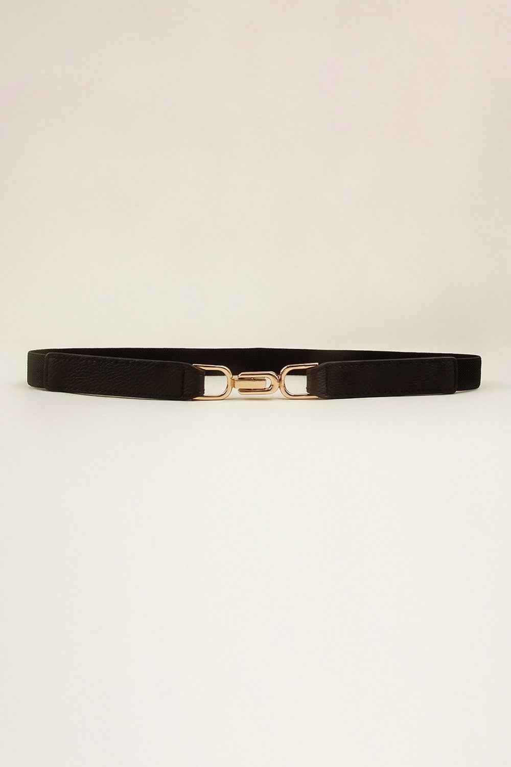 Alloy Buckle Elastic Belt