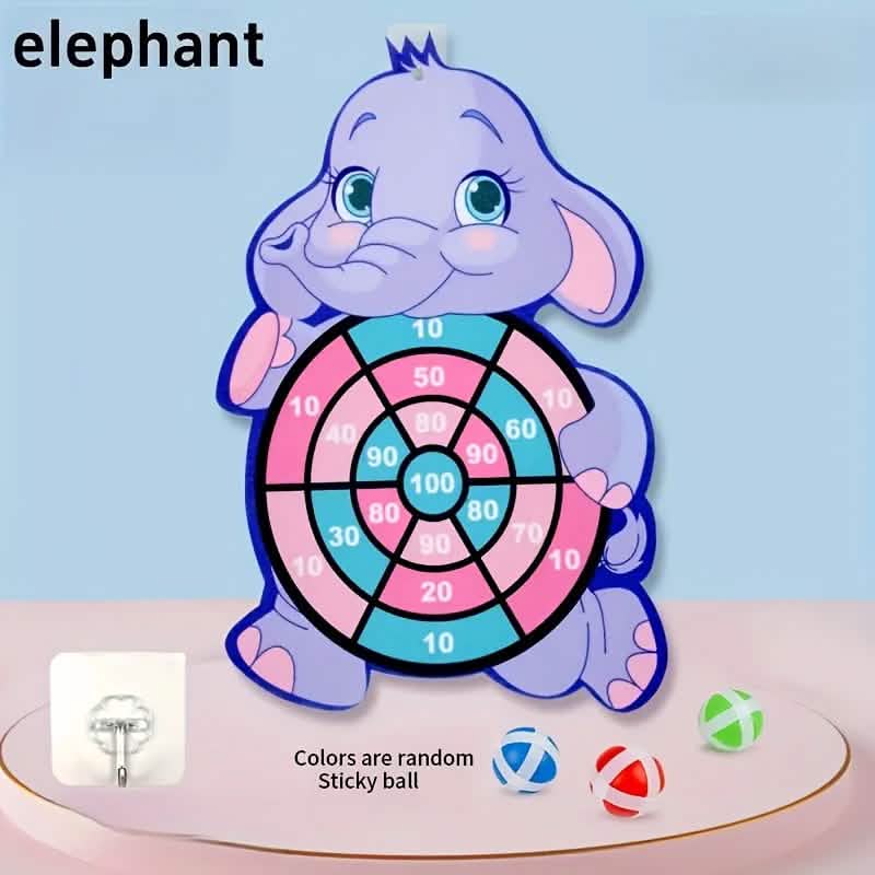 Colorful Sticky Ball Toss Game - Elephant, Unicorn or Dinosaur by DailySale