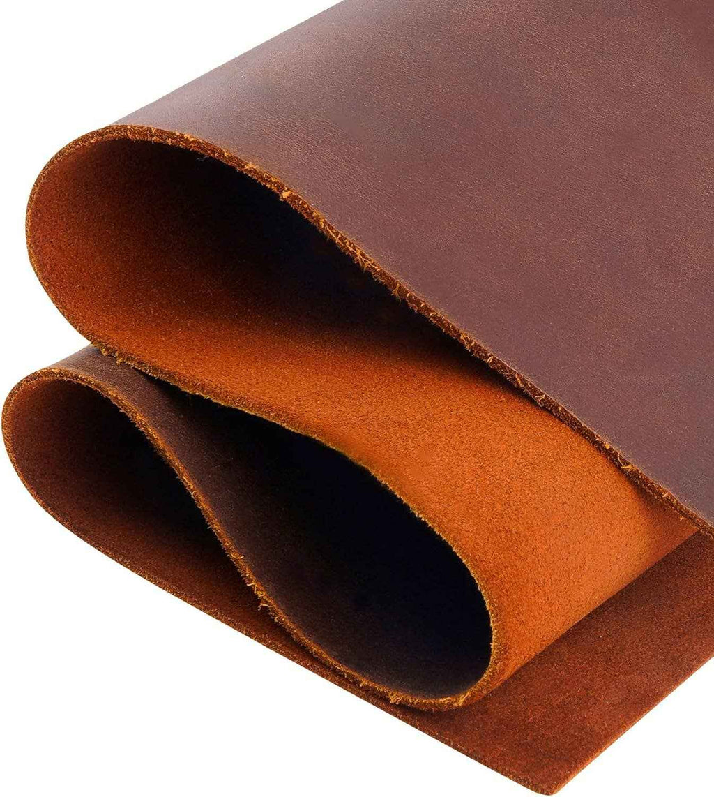 Full Grain Cowhide Leather 2mm Tooling Sheets for Crafts and DIY