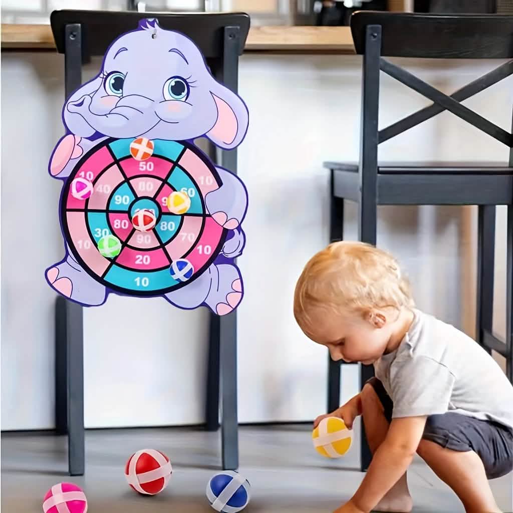 Colorful Sticky Ball Toss Game - Elephant, Unicorn or Dinosaur by DailySale