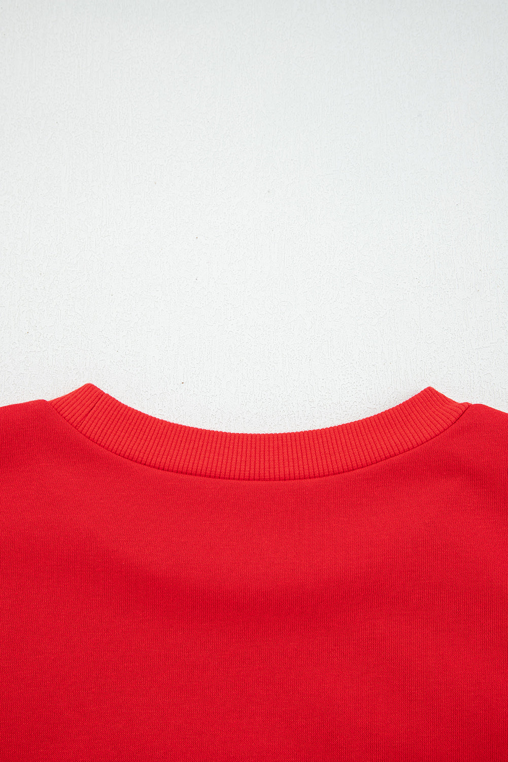 Fiery Red How Bout Them Dawgs Embroidered Script Balloon Sleeve Sweatshirt by Wild and Free Boutique