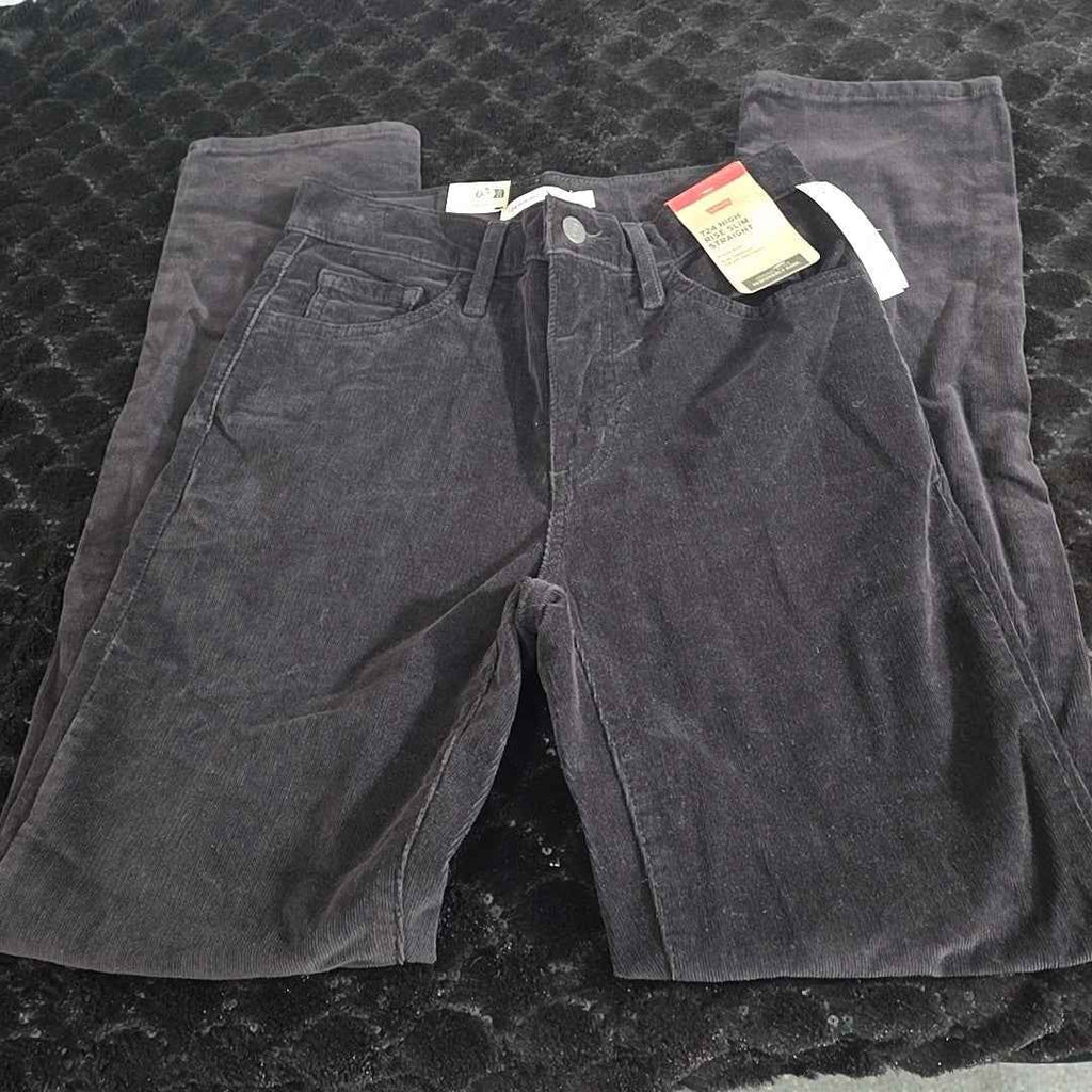 Levi Size 26 Black Pants