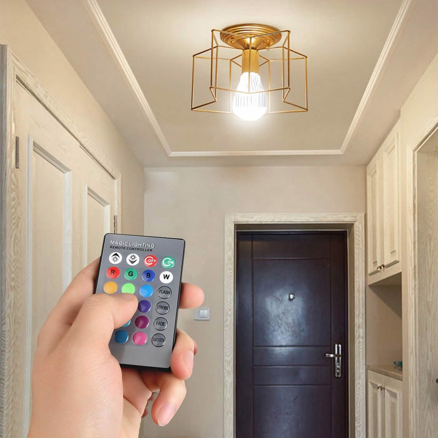 9W LED Light Bulb E27 RGB Lamp by DailySale