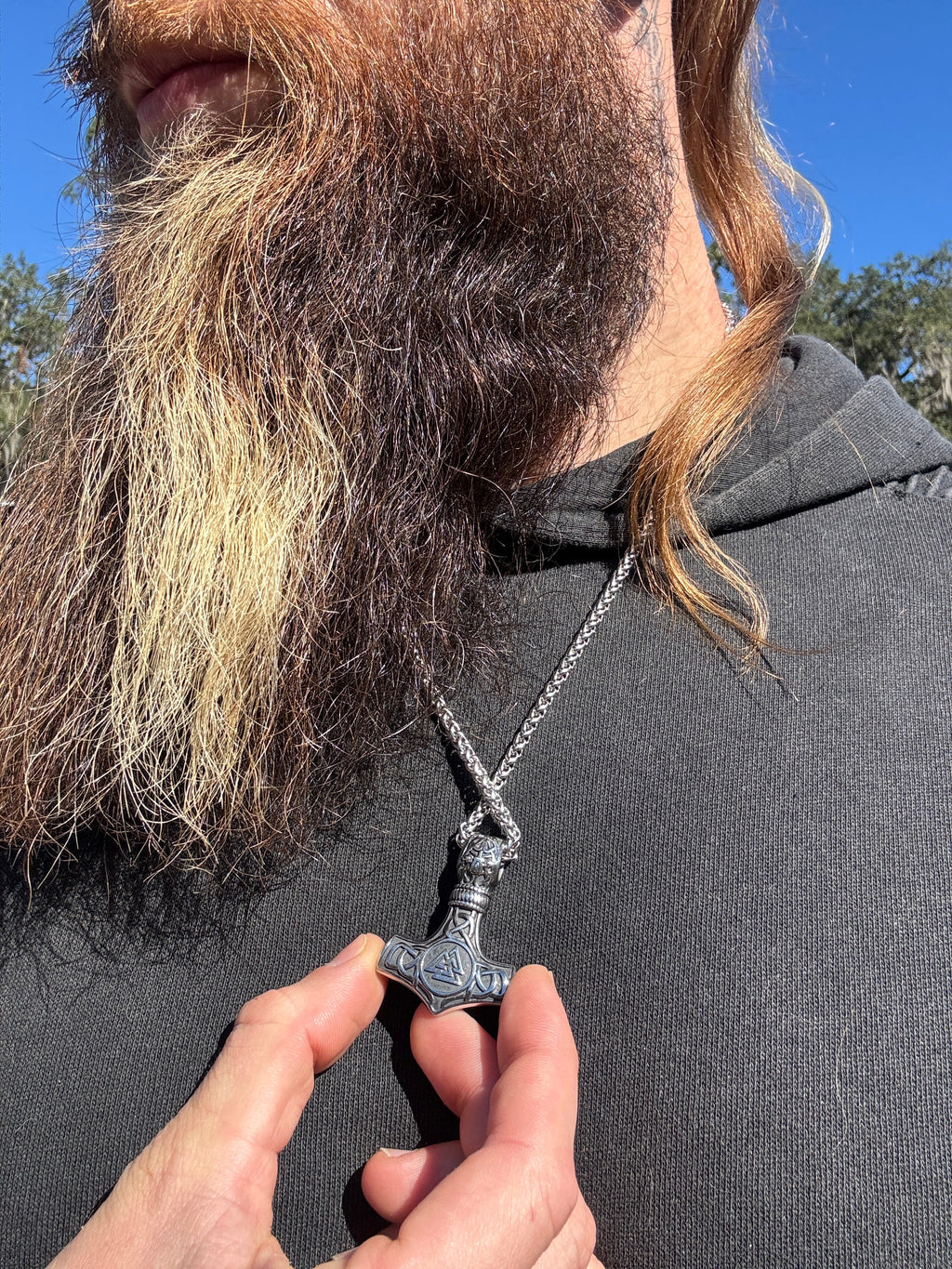Modern Mjolnir Necklace by Modern Viking Lifestyle