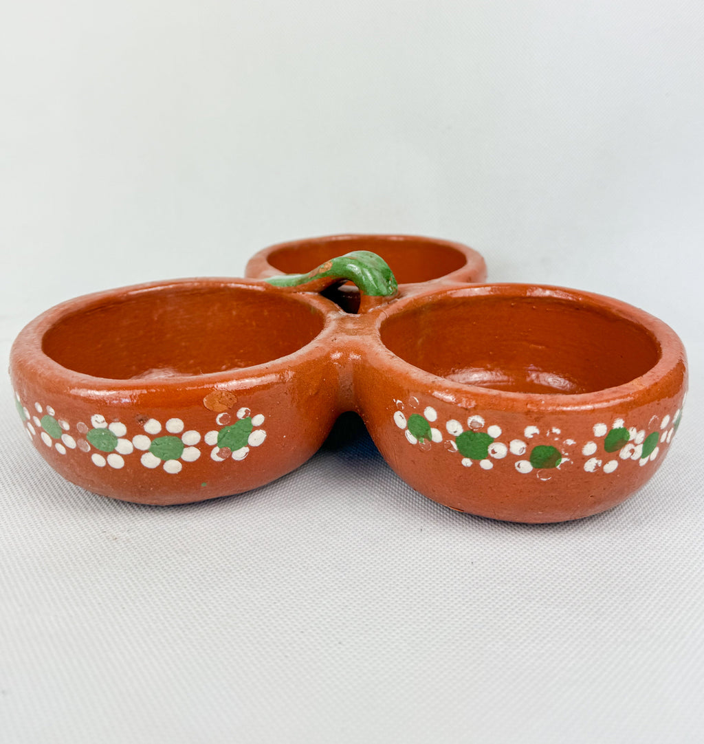 Traditional Clay bowl 3 in 1 - Salsera 3 en 1 by TheMexHub