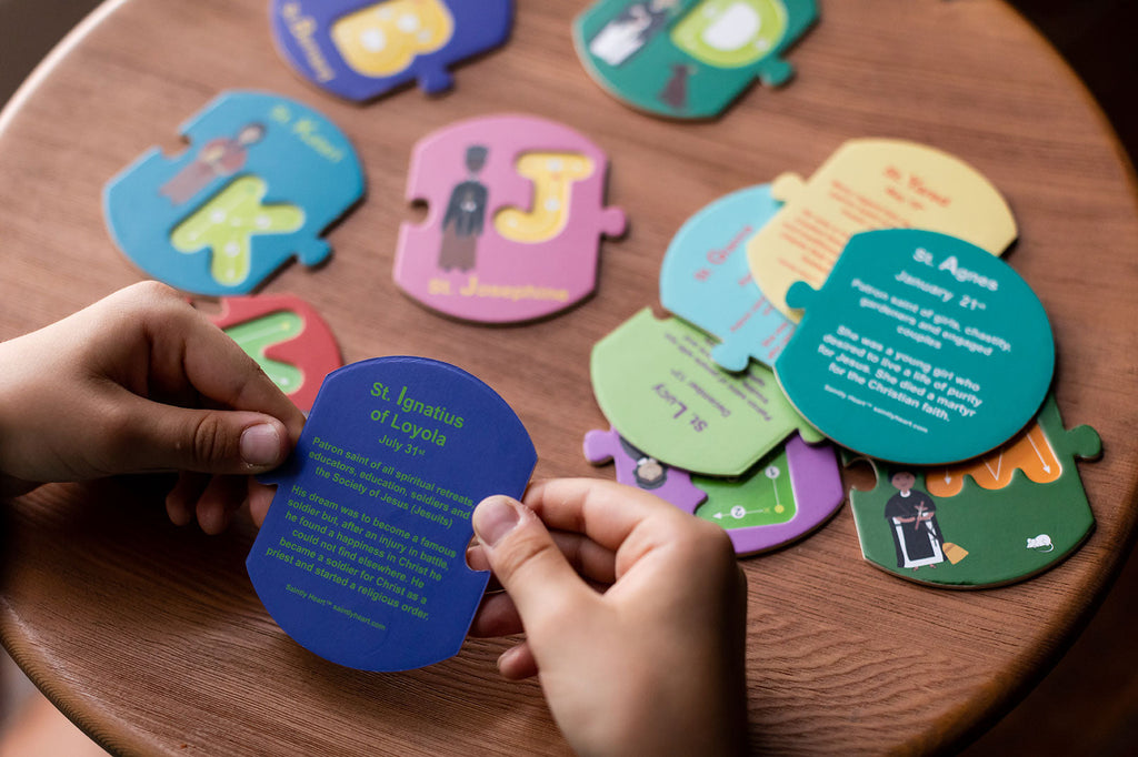 Pray and Play ABC Puzzle by Saintly Heart